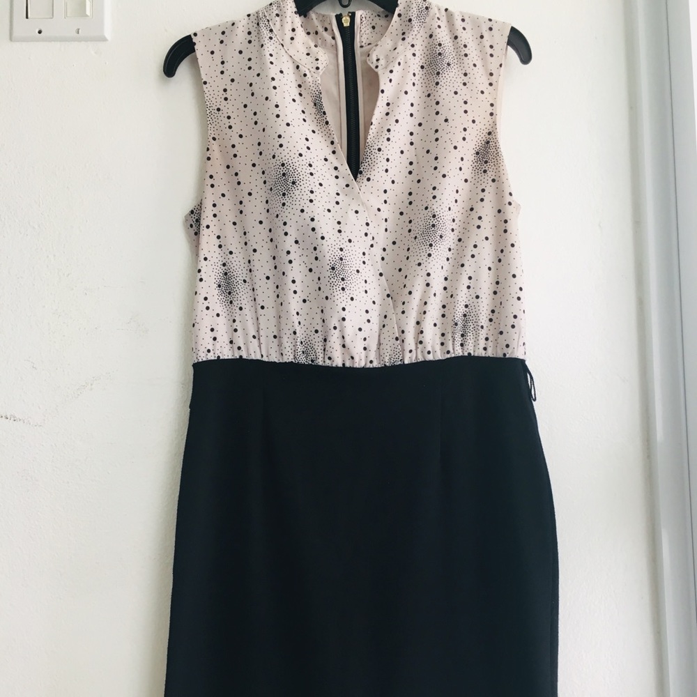 Black and gray dress